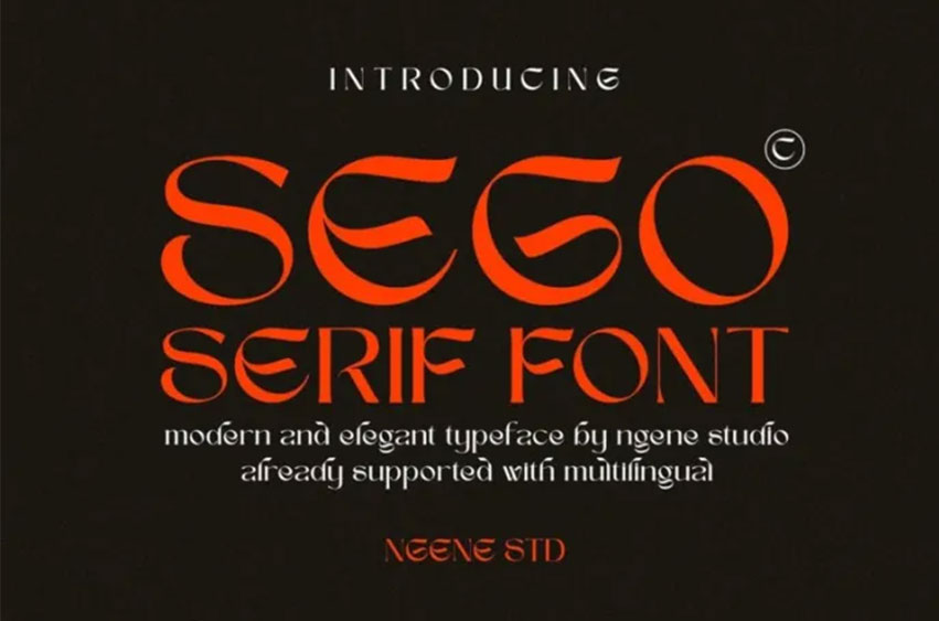 Sego Serif Font