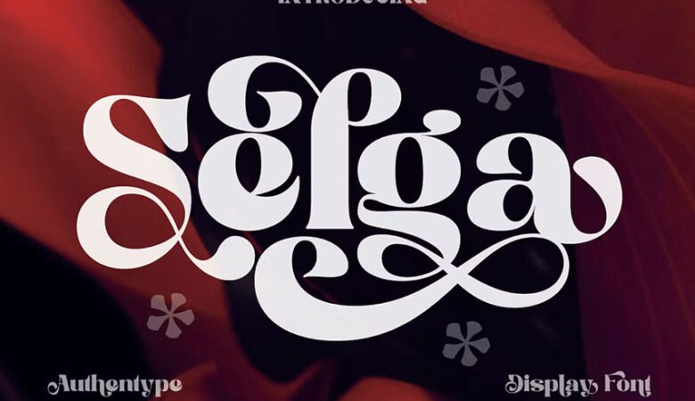 Selga Retro Display Font