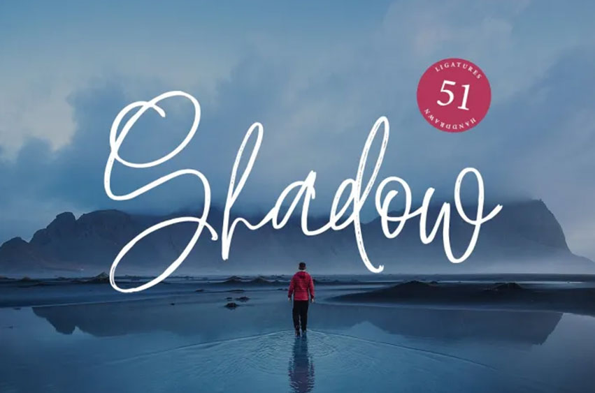 Shadow Script Font