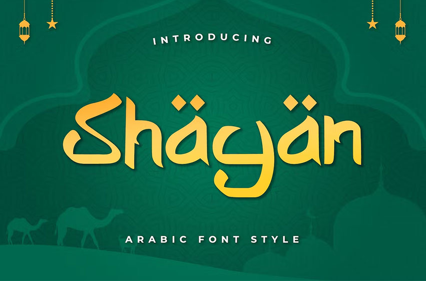 Shayan Arabic Font