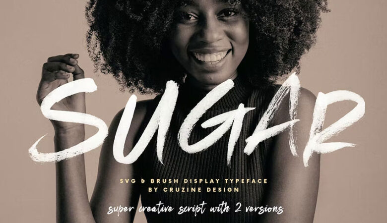 Sugar Brush & SVG Font