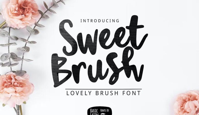 Sweet Brush Font