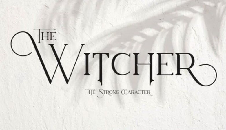 The Witcher Font