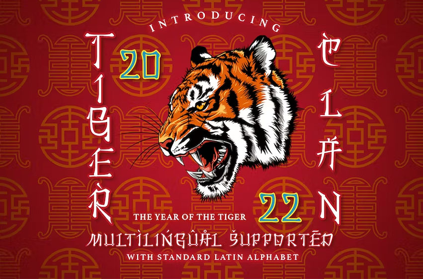 Tiger Clan Font