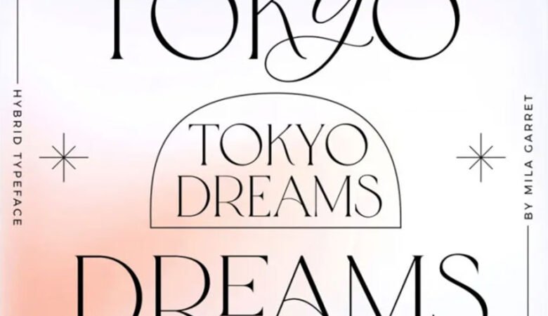 Tokyo Dreams Ligature Font