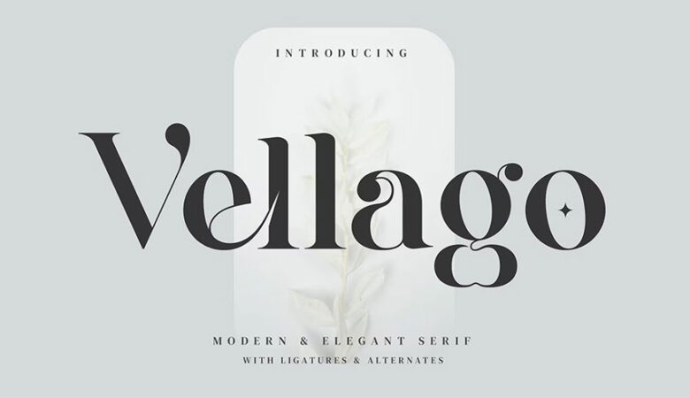 Vellago Ligature Font