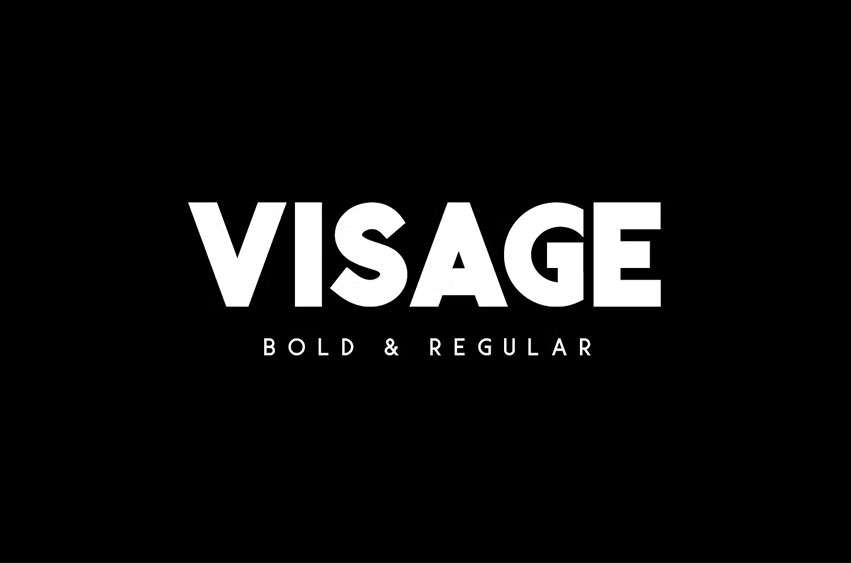 Visage Bold & Regular Font