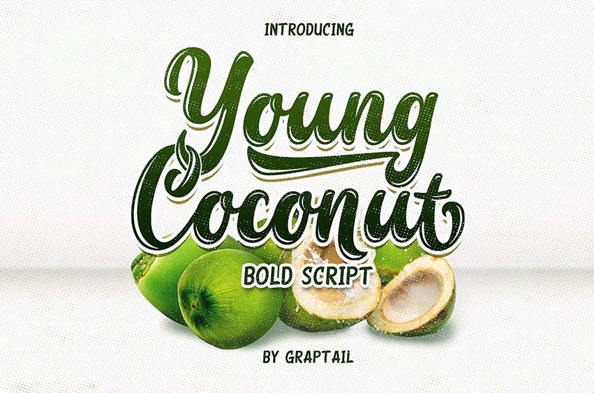 Young Coconut Font