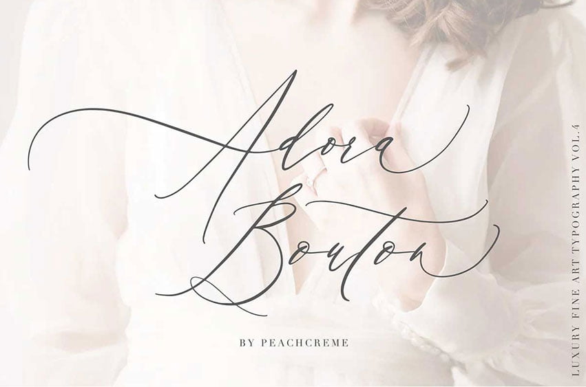 Adora Bouton Font