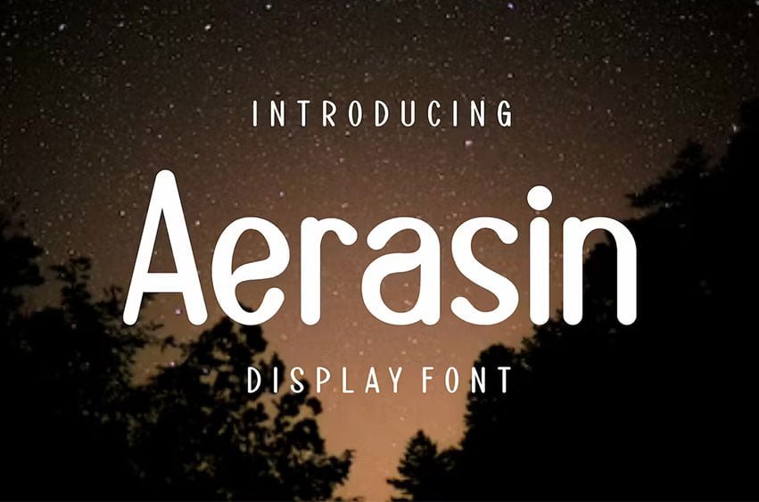 Aerasin Font