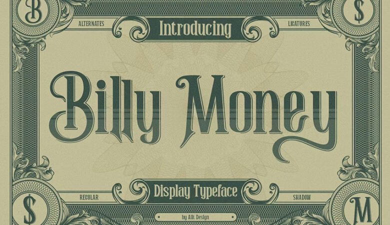 Billy Money Font
