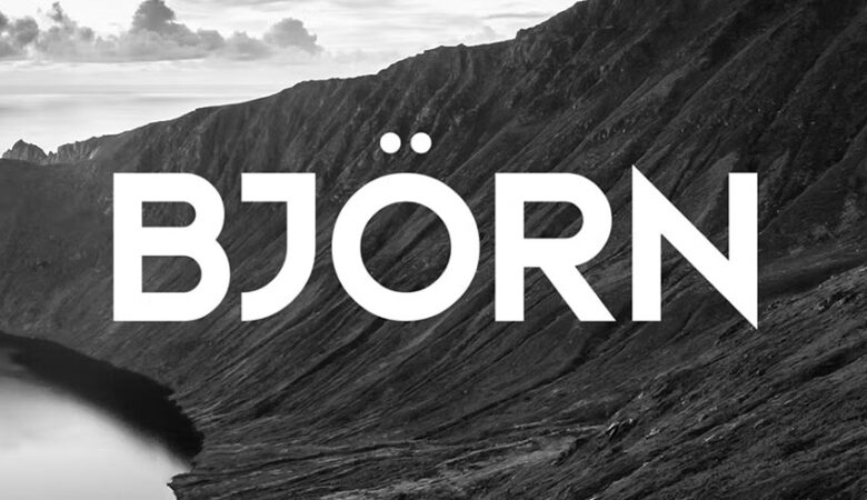 Bjorn Typeface Font