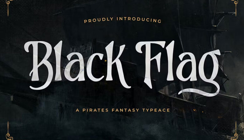 Black Flag Font