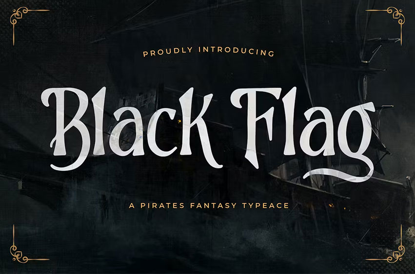 Black Flag Font