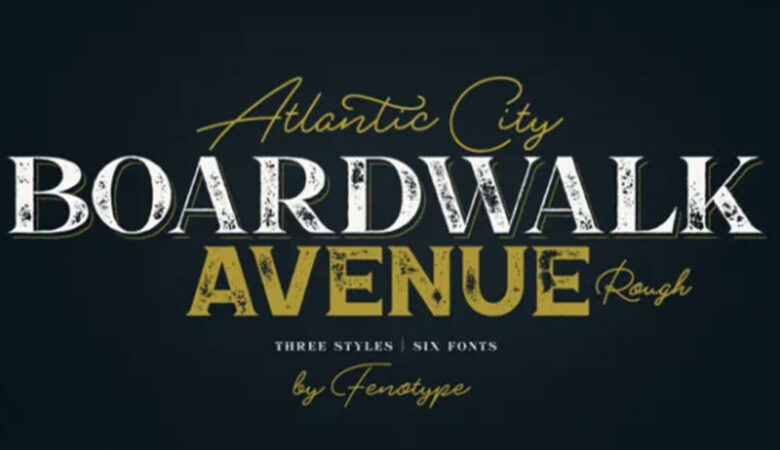 Boardwalk Avenue Font