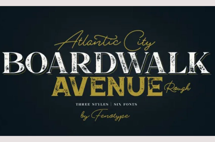 Boardwalk Avenue Font