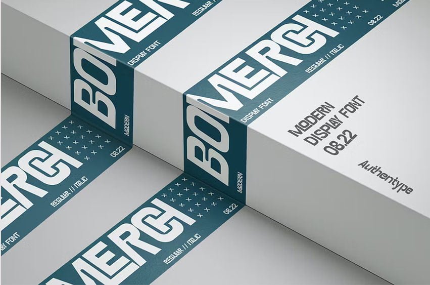 Bomerch Modern Display Font
