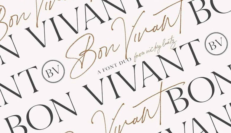 Bon Vivant Font