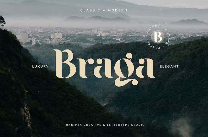 Braga Serif Classic Font