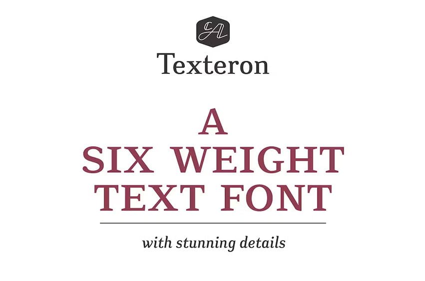 CA Texteron Font