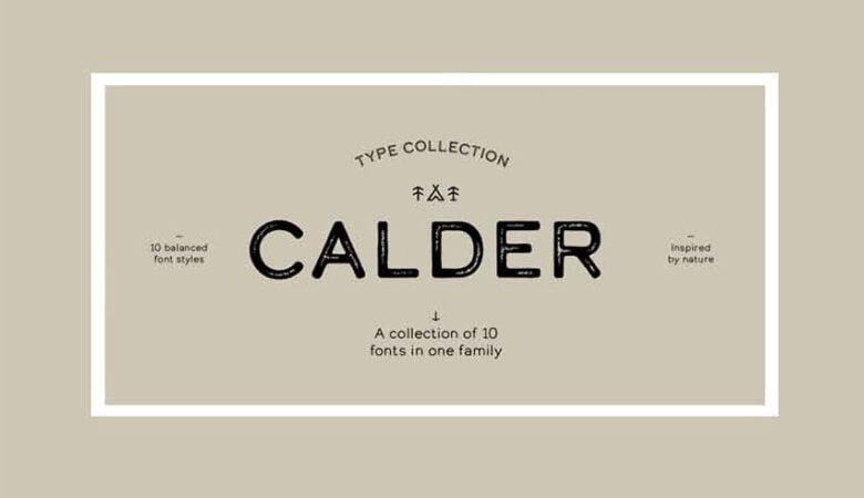 Calder Font