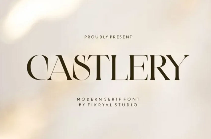 Castlery Font - FreeDaFonts