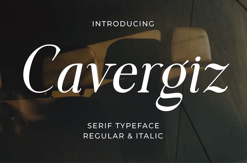 Cavergiz Typeface Font