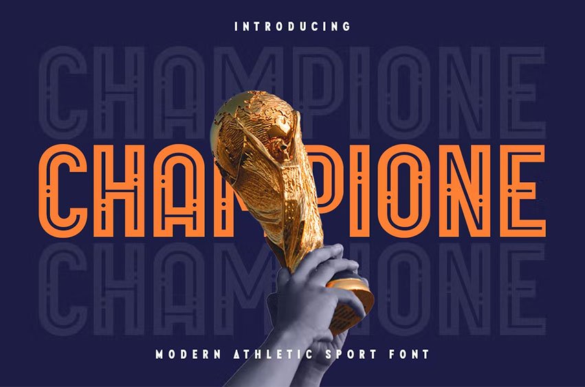 Champione Sport Font