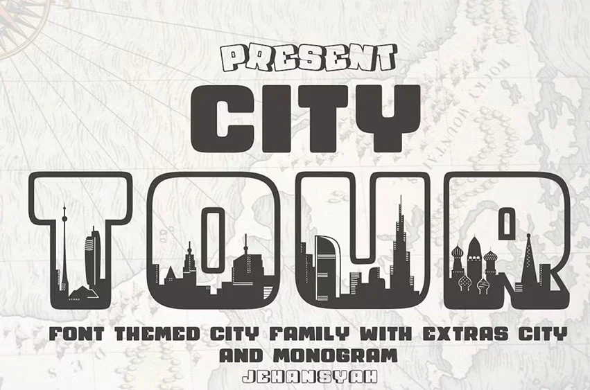 City Tour Font