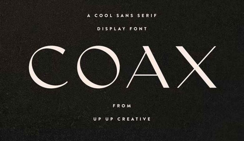 Coax Font