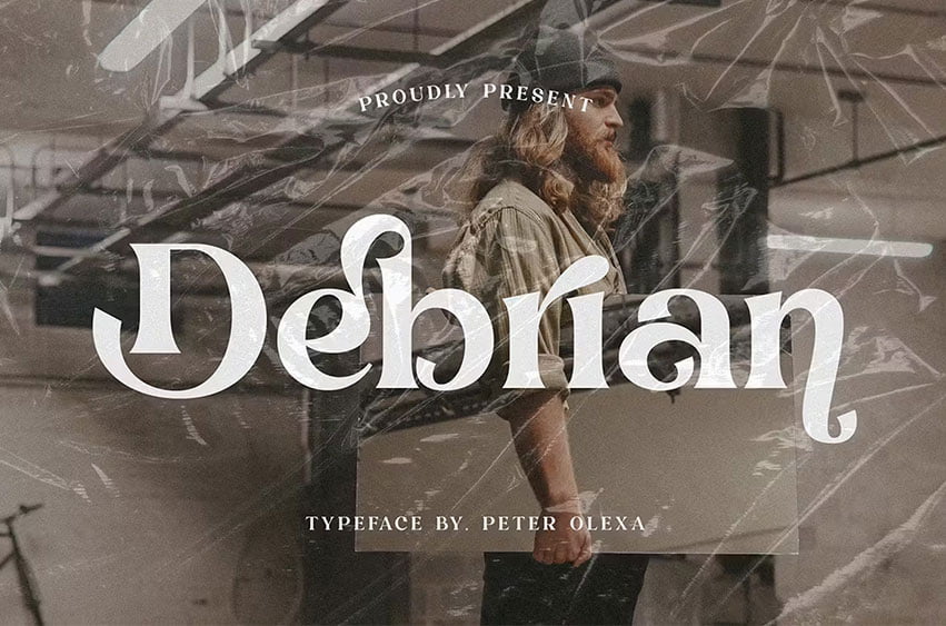 Debrian Decorative Serif Font