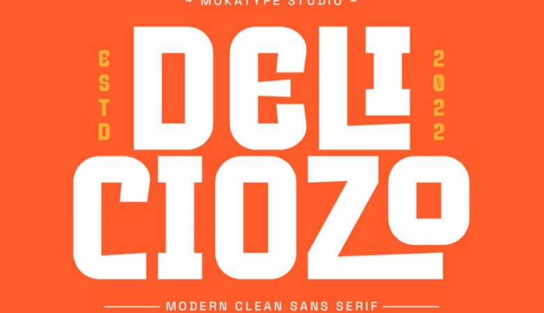Deliciozo Clean Font