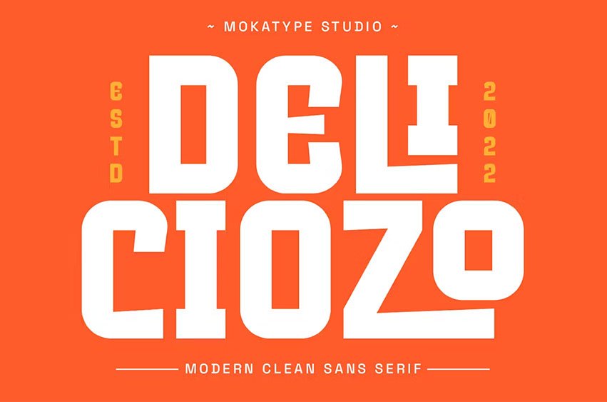Deliciozo Clean Font
