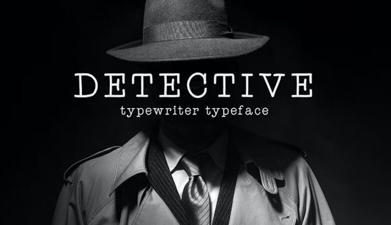 Detective Typewriter Font