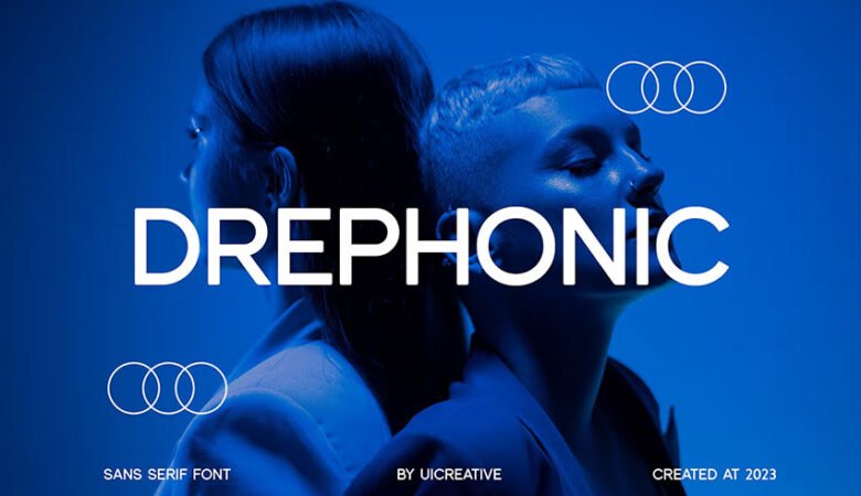 Drephonic Modern Sans Serif Font