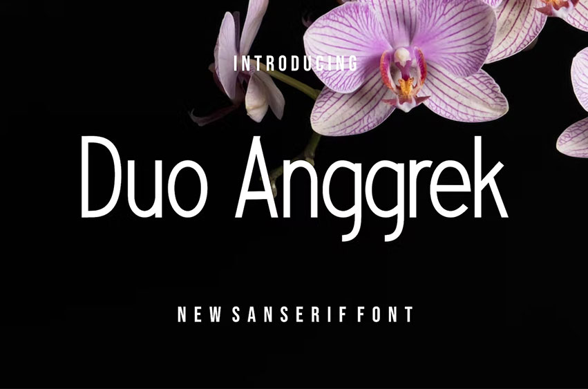 Duo Anggrek Font