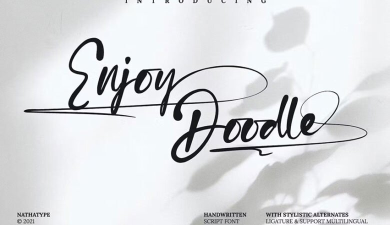 Enjoy Doodle Font
