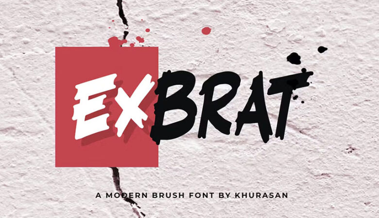 Exbrat Font