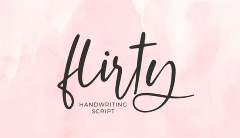 Flirty Font