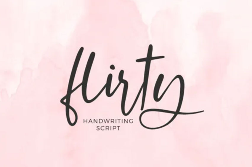 Flirty Font