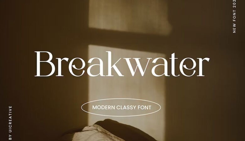 Breakwater Modern Classy Serif Font