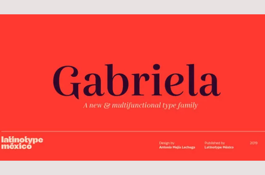 Gabriela Font Family