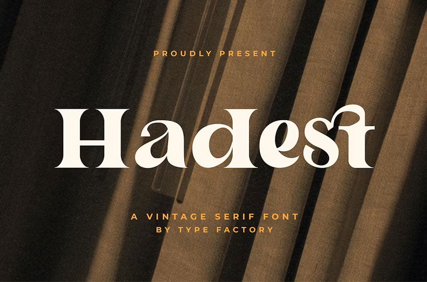 Hadest Vintage Serif Font