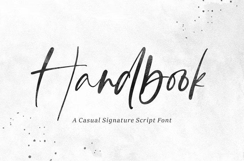 Handbook Font