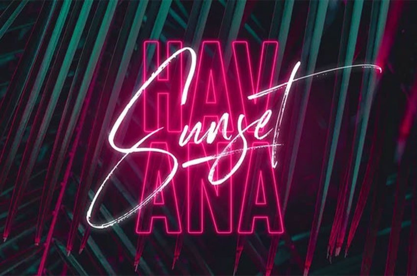 Havana Sunset Font