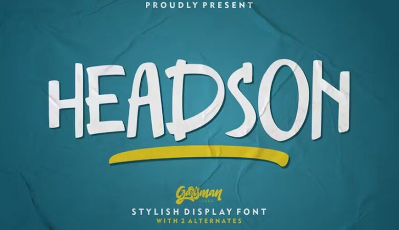 Headson Display Font