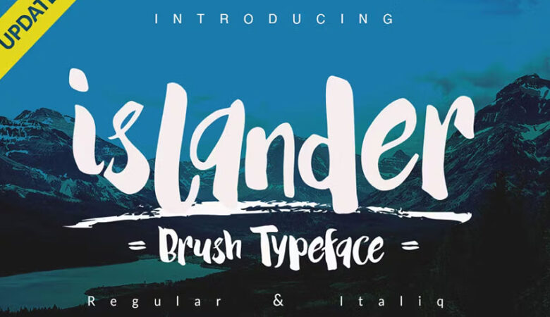 Islander Brush Font