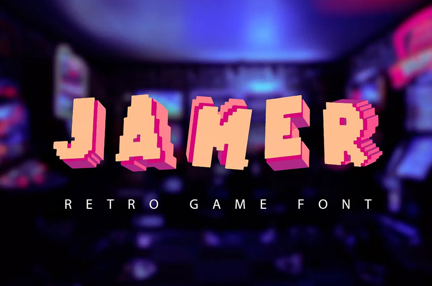 Jamer Retro Game Font