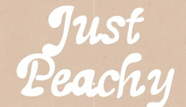 Just Peachy Font