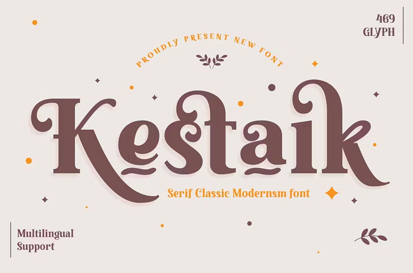 Kestaik Classic Serif Font